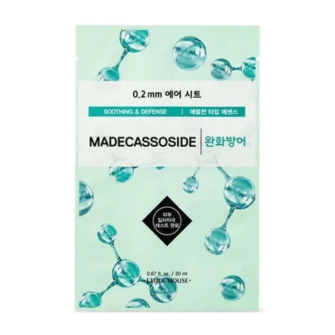 Auduma maskas sejai Etude House 0.2 Therapy Air Mask  Etude House #Madecassoside  