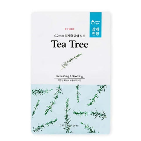 Auduma maskas sejai Etude House 0.2 Therapy Air Mask  Etude House #TeaTree  