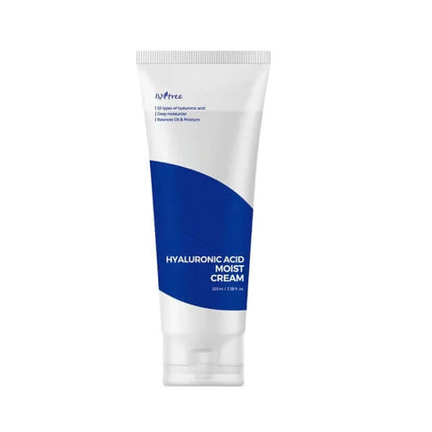 Krēms dziļai ādas mitrināšanai ar hialuronskābe IsNtree Hyaluronic Acid Moist Cream  IsNtree 100 ml.  