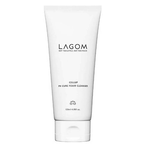 Mitrinošas vājskābes putiņas sejas mazgāšanai Lagom Cellup Ph Cure Foam Cleanser  Lagom   