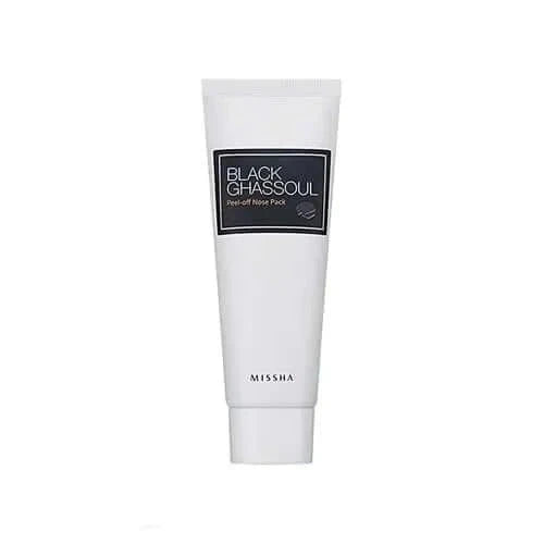 Maska Missha Black Ghassoul Peel-Off Nose Pack
