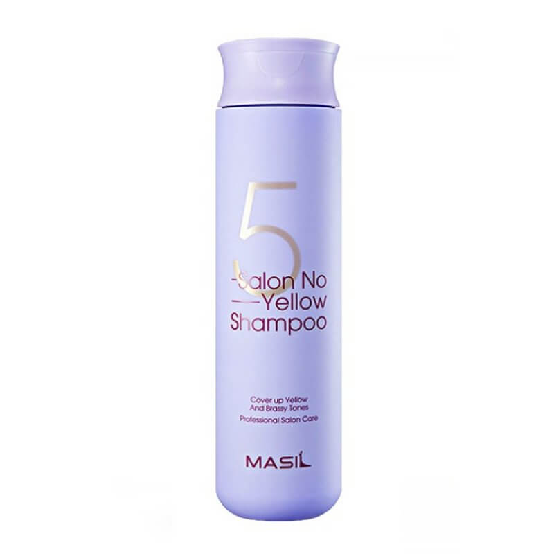 Tonizējošs šampūns priekš balinātiem matiem Masil 5 Salon No Yellow Shampoo