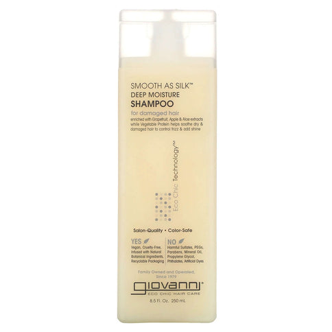 Dziļi mitrinošs šampūns Giovanni Smooth As Silk Deep Moisture, 250ml  Giovanni   