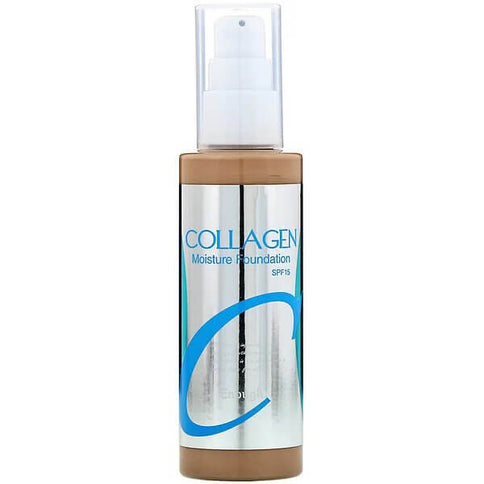 Mitrinošs tonālais krēms ar kolagēnu Enough Collagen Moisture Foundation SPF 15, 100ml  Enough NO.21 / 100ml  