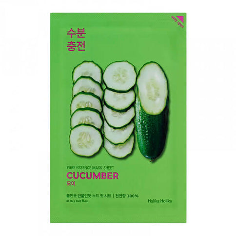 Auduma maskas Holika Holika Pure Essence Mask Sheet  Holika Holika Cucumber  