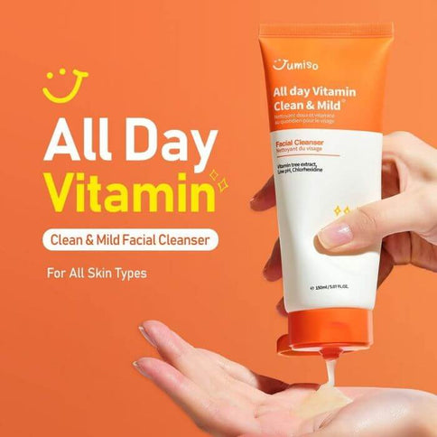 Maigi attīrošs gels ar pazeminātu pH līmeni Jumiso All Day Vitamin Clean And Mild Cleanser  Jumiso   