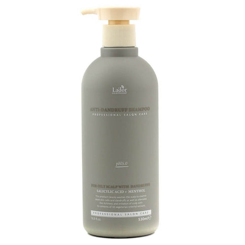 Pretblaugznu šampūns ar zemu skābju līmeni Lador Anti Dandruff Shampoo  Lador 530 ml.  